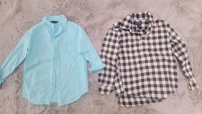 Boy Shirts Size 5, Lot Of 2, Both Fit Like 5t - Image 1 of 4