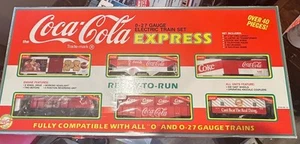 Coca-Cola Express ‘O’/027 Gauge Electric Train Set K-Line *Read Description* - Picture 1 of 14