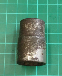 Vintage Elora 1/2" Drive 12 Point, 3/8" BSW 7/16" BSF Shallow Socket Germany - Picture 1 of 8
