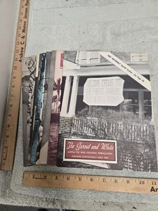 lot of 9, garnet & white exoteric publication alpha chi rho, 1973 1974 1975 - Bild 1 von 5