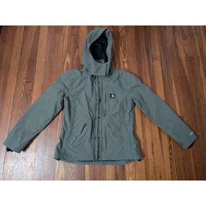 Carhartt For Women Beige Windbreaker Jacket Size XS - Picture 1 of 8