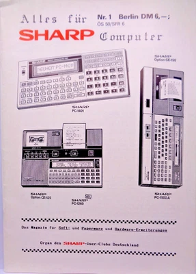 SHARP - ALLES FÜR SHARP COMPUTER - NUMMER 1 (FISCHEL - MAGAZIN) #2DE - Bild 1 von 4