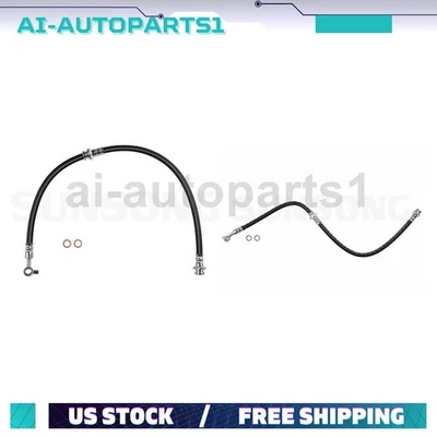 Manguera hidráulica de freno delantero 2 piezas para Nissan Cube 2009 2010 2011 2012 2013 Foto 1 de 4