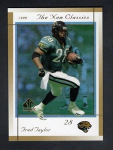 1999 SP Authentic New Classics #NC5 Fred Taylor Jacksonville Jaguars - Picture 1 of 2