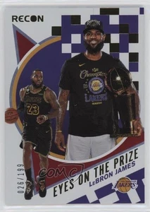 Panini Recon Eyes on the Prize Red 2020-21/199 LeBron James #4 - Imagen 1 de 3