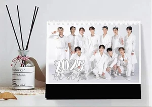 THE BOYZ 2025 Calendario de Escritorio Tamaño A5 Japón Especificación Escribible Vacaciones - Imagen 1 de 2