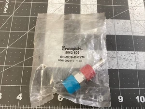 Swagelok SS-QC6-D-6PM Valve Piece (LPW57O) - Foto 1 di 4