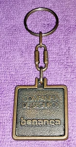 Used Keychain Metal (COMPANHIA DE SEGUROS bonança) - PORTUGAL - Picture 1 of 2