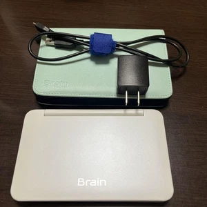 Sharp PW-SH6 Electronic Dictionary White with Case & Charger Rare Condition - Picture 1 of 4