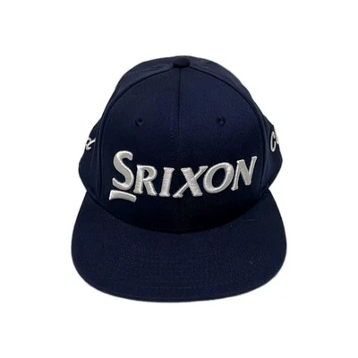 Sombrero de golf Srixon Cleveland bordado SnapBack 6 paneles negro ajustable Foto 1 de 4