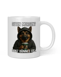 Schäferhund Tasse, Geschenkideen Schäferhund, Deutscher Schäferhund Geschenk - Bild 1 von 6