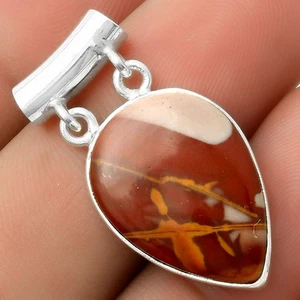 Natural Noreena Jasper 925 Sterling Silver Pendant Jewelry P-1198 - Picture 1 of 5