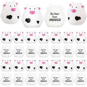 100er Set Mini Muh Kühe Niedliche Gummi Kuh Auto Geschenk Großpackung Sie wurden gemootet Lustig... - Bild 1 von 6