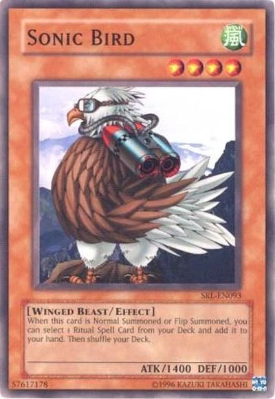 Sonic Bird - SRL-093 - Common - Unlimited Edition - Lightly Played - Image 1 of 1