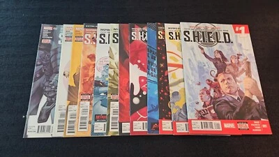2015 MARVEL COMICS COMPLETE SET #1-12 (SHIELD)  S.H.I.E.L.D. VF/NM TO NM - Image 1 of 4
