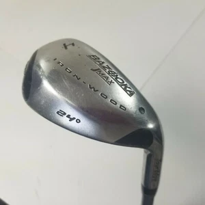 Tour Edge Bazooka JMax 24° Iron Wood Hybrid 4 Golf Club RH Reactive Flex 38.5" - Picture 1 of 10