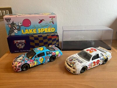 #9 #29 Cartoon Network Lake Speed Wacky Racing action Diecast NASCAR 1/24 1:24 - Immagine 1 di 4