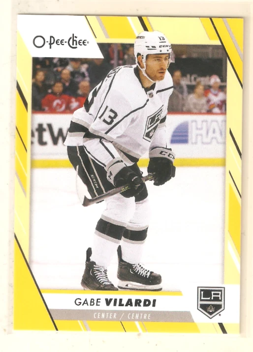 Gabe Vilardi 2023-24 O-Pee-Chee Yellow Parallel #138 Kings - Image 1 of 1