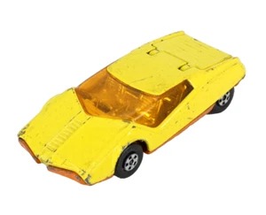 Matchbox Datsun 126X No33 Superfast Yellow Vintage Collectible Toy Car - Picture 1 of 12