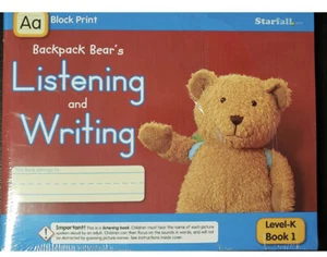 Starfall Level K Consumable Book Set Block Print 2 Books New - Picture 1 of 7