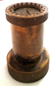 VINTAGE MESSING SECO MODELL 600 NEBEL FEUERWEHR SCHLAUCHTÜLLE - Bild 1 von 8