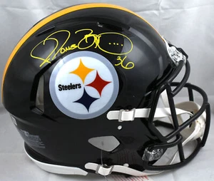 Jerome Bettis Autographed Steelers F/S Speed Authentic Helmet - Beckett W Holo - Picture 1 of 5