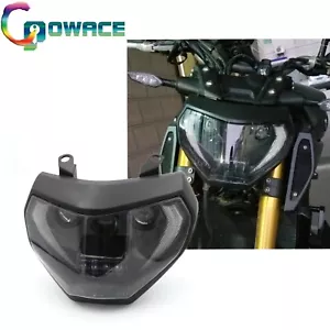 CPOWACE LED Headlight with DRL for 2018 2019 Yamaha MT09 FZ09 MT-09 - Picture 1 of 7