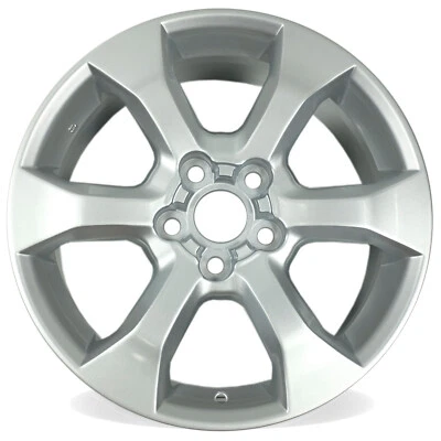 For Toyota Rav4 OEM Design Wheel 17" 2009-2014 SILVER Replacement Rim 69554 - Image 1 of 4