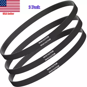 3Pack for GE General Electric Washing Machine Drive Belt WH01X27538 - Picture 1 of 7