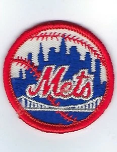New York Mets MLB Vintage 2" Sew On Patch NY Mets FREE Shipping! - Picture 1 of 1