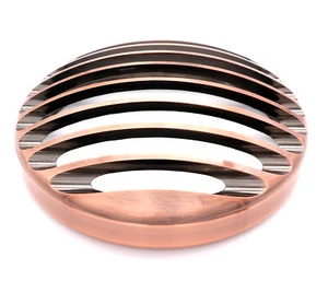 Copper 5.75" Headlight Grill Bezel Cover for Harley Sportster XL 1200 883 '04-14 - Picture 1 of 9