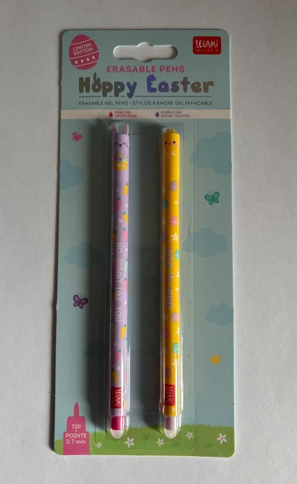 Legami Hoppy Easter Ostern 2025 Original Gelstift Limited Set  Erasable Lila - Bild 1 von 1