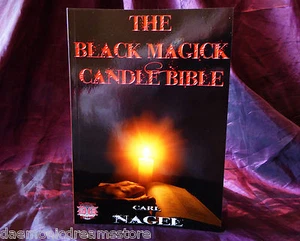 BLACK MAGICK CANDLE BIBLE Carl Nagel Finbarr Occult Grimoire Magic Witchcraft - Imagen 1 de 1