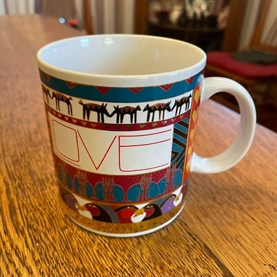 Taza de café Objects d'Heart de colección de Laurel Burch hecha en Japón* Foto 1 de 4