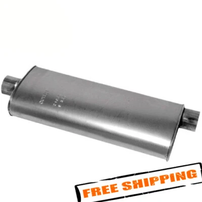 Walker Exhaust 21054 Quiet-Flow Stainless Steel Oval Aluminized Exhaust Muffler - Image 1 of 4