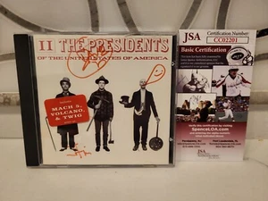 The Presidents Of The United States Of America Dual Signed CD JSA CC02201 - Picture 1 of 6