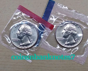 1981-D & P Washington Quarter BU Set - Picture 1 of 1