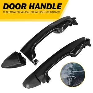 Exterior Door Handle For 2014-2018 Toyota Corolla Front Rear Right Side Black - Picture 1 of 10