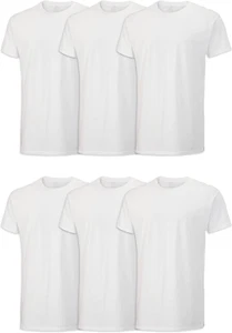 Camisetas interiores Fruit of the Loom para hombre, absorbentes de humedad y sin etiquetas, manga corta C - Imagen 1 de 12