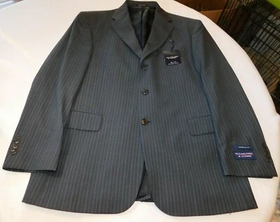 Abrigo chaqueta deportiva Roundtree & Yorke ajuste atlético 42S carbón lana peinada Foto 1 de 4