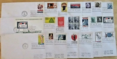 1966 USA First Day of Issue - Qty. 22 with duplicates / REDUCED..(#112) - Image 1 of 4