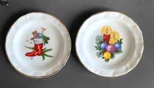 Duchess Bone China Christmas Trinket Dishes 12cm - Picture 1 of 5
