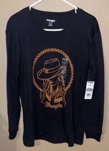 Wrangler Retro Women's Cowgirl Long Sleeve Cotton Western Shirt - Size S NWT - Picture 1 of 7