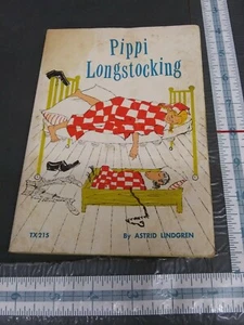 1959 Pippi Longstocking By Astrid Lindgren Scholastic TX215 - Picture 1 of 4