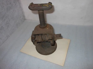 Alter Schwerlast Spindelwagenheber ca. 1950, voll funktionsfähig ANTIK - Bild 1 von 3
