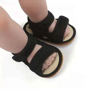 Baby Boys Girls Hook & Loop Lightweight Sandals - Picture 1 of 4