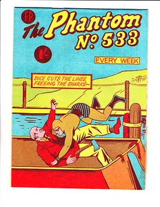 Das Phantom Nr 533 60er Jahre? Neuseeland Bootskampfplane!  - Bild 1 von 2