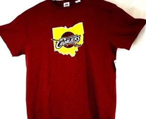 Mens Majestic Cleveland Cavaliers Lebron James #23 Record Holder NBA T-Shirt - Picture 1 of 1