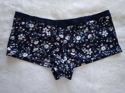 DELTA BURKE Intimates, Boyshorts in Size 1X, Colour in Blue, White, Green & Pink - Image 1 of 2