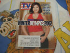 Vintage Tv Guide February 9 - 15 2002 Winter Olympics 2002